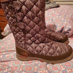 north face snow boots